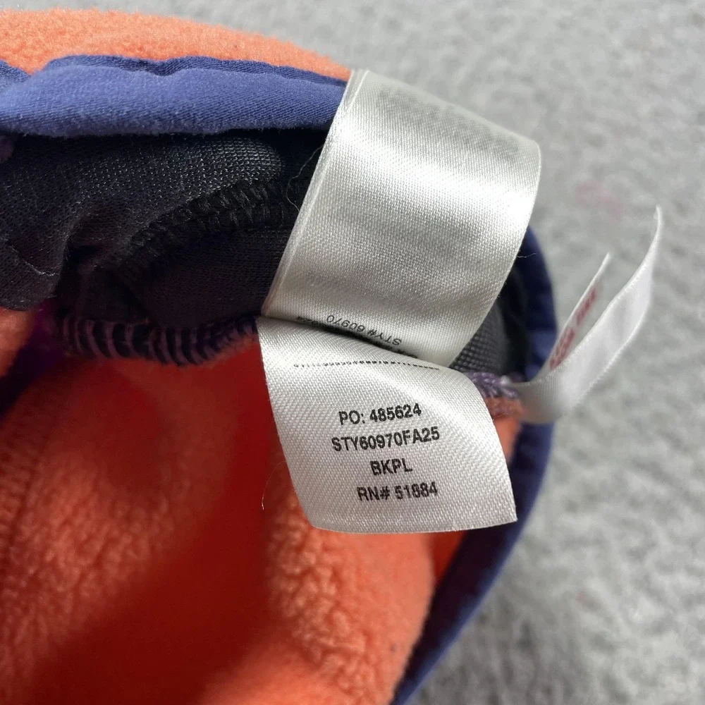 Patagonia Jacket Girls 3-6 Months Multicolor Fleece Full Zip Pocket Colorblock